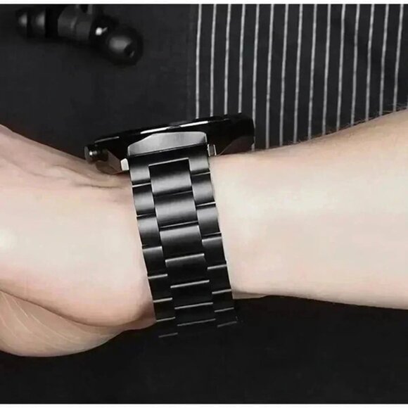 Independent Other - Sleek Black Watch Band for Samsung